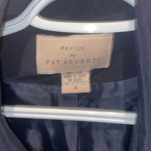 Womens New Design by PAT ARGENTI Silk Blazer - Picture 3 of 6